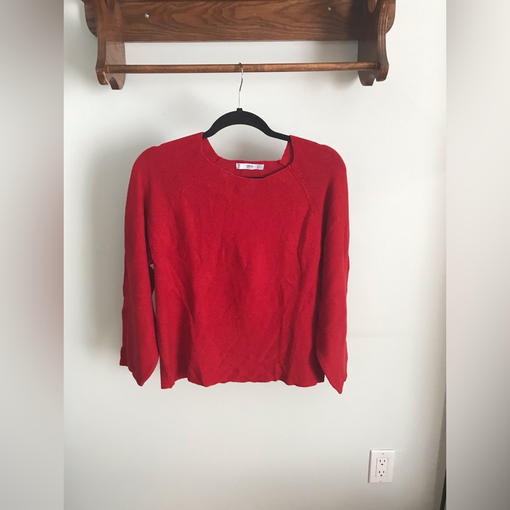 Red Mango Raglan Sleeve Knit S